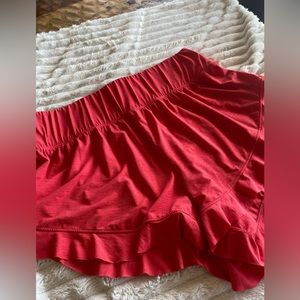 Free People Movement featherweight layering Shorts NWOT Size XS  fuchsia